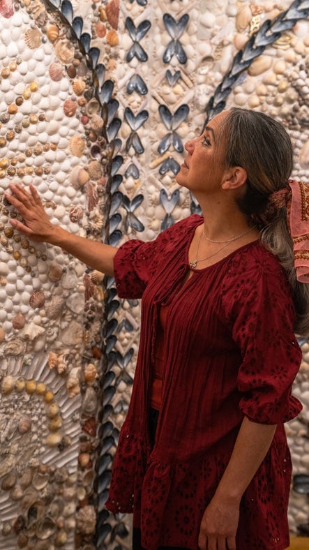 Monica-Shanta in the Room of Discovery